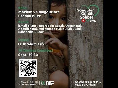 Mazlum ve mağdurlara uzanan eller