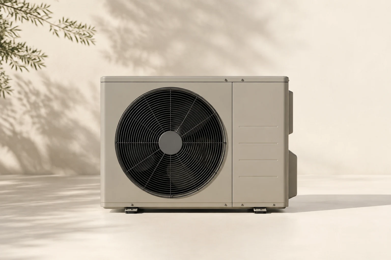 Illustratie van warmtepompen